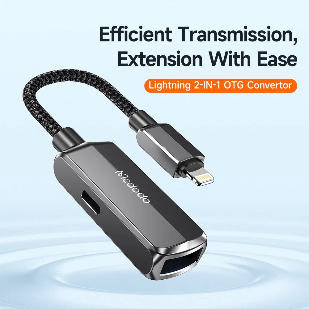 ADAPTER MCDODO IP-USB+F TC CA269