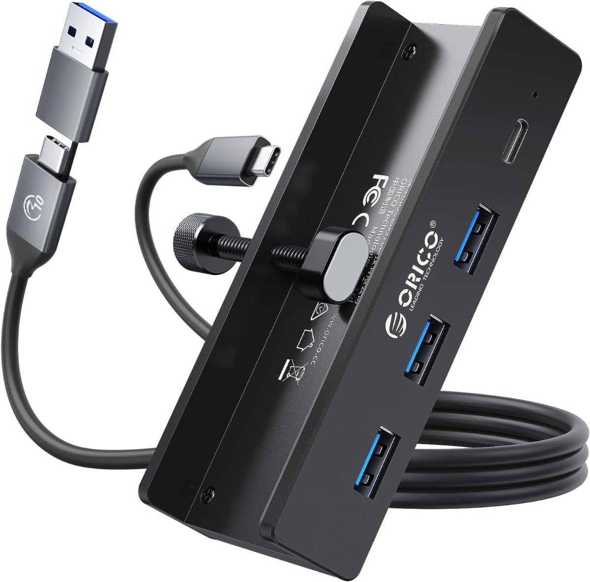 HUB USB3 ORICO SCREW MH4PU-P