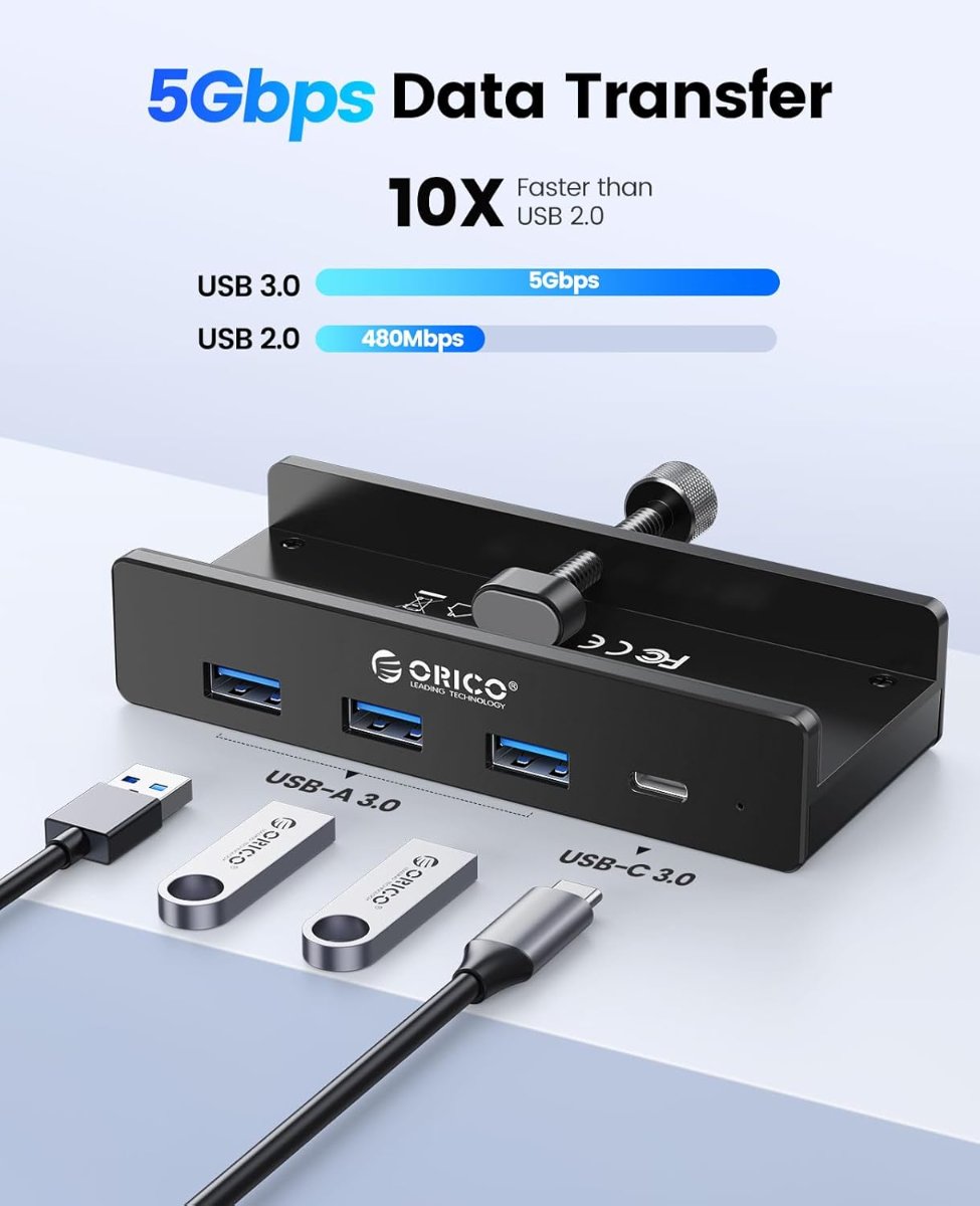 HUB USB3 ORICO SCREW MH4PU-P