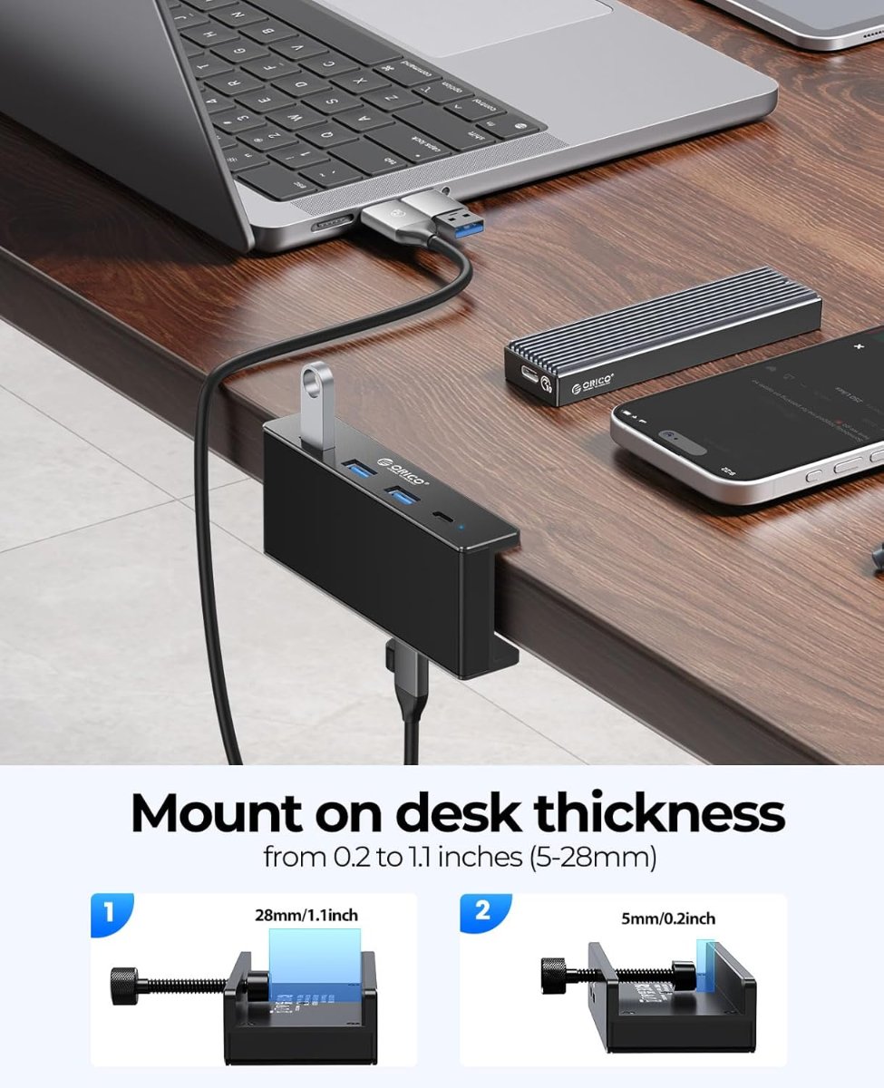 HUB USB3 ORICO SCREW MH4PU-P