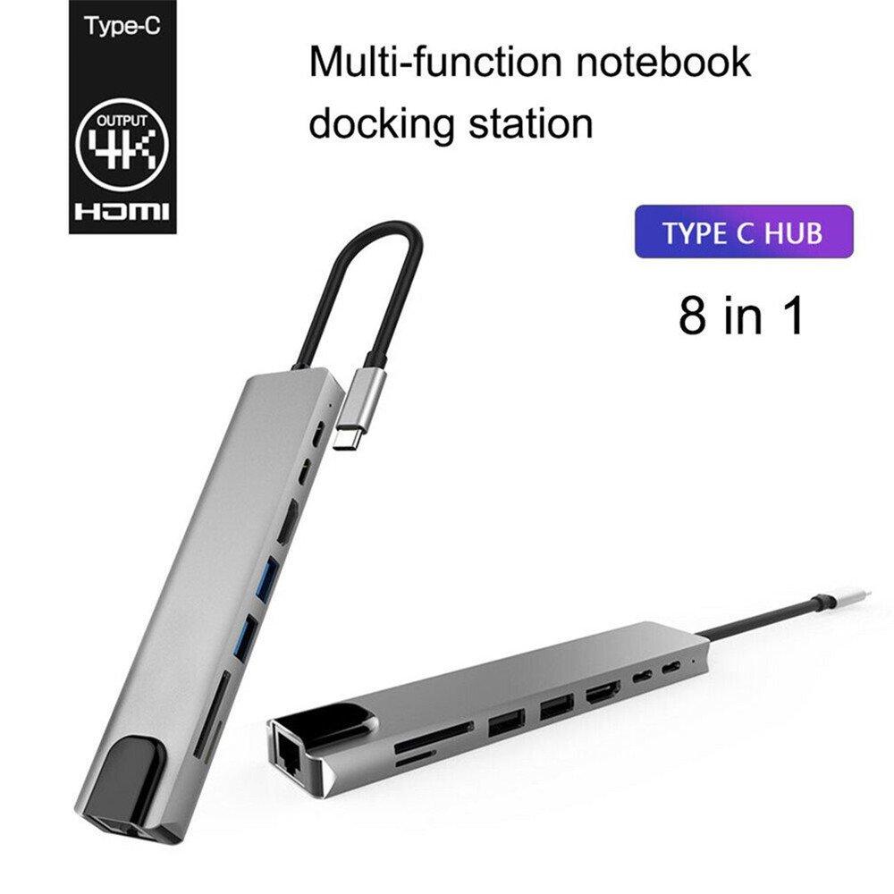Type C to HD adapter 8in1